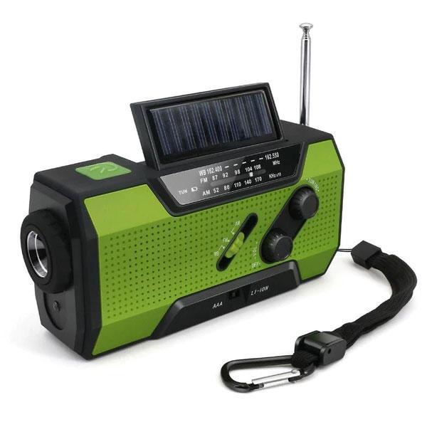 Solar Radio, Zaklamp & Powerbank